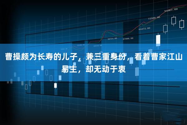 曹操颇为长寿的儿子，兼三重身份，看着曹家江山易主，却无动于衷